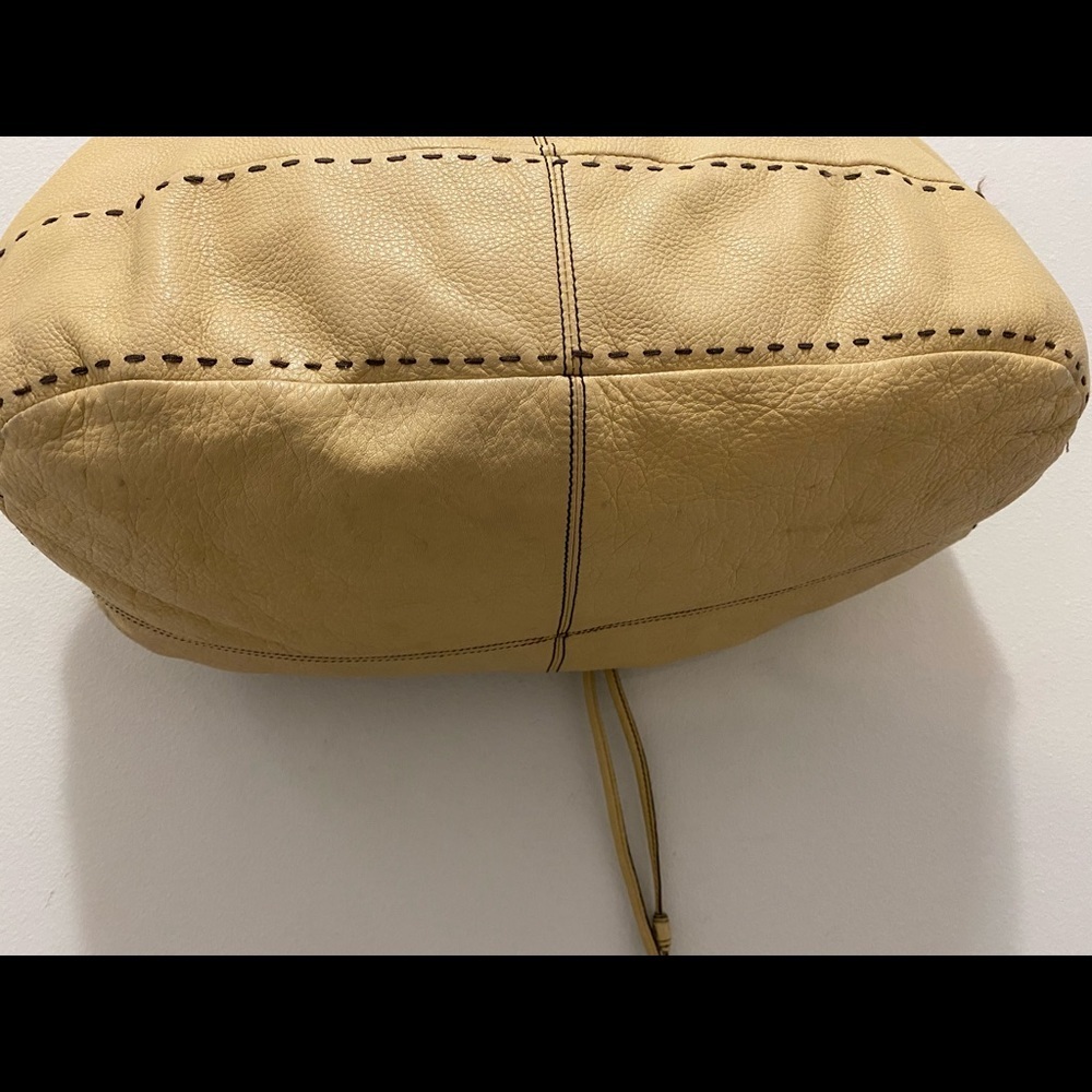 Cole Haan large tote in tan color in preowned condition - Picture 7 of 12